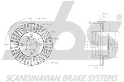 Тормозной диск sbs купить