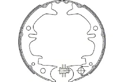 Комплект тормозных колодок, стояночная тормозная система SPIDAN купить