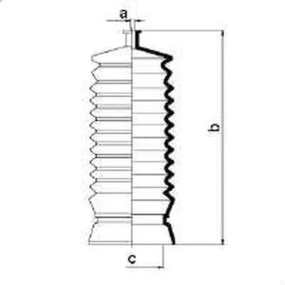 Пыльник, рулевое управление SPIDAN купить