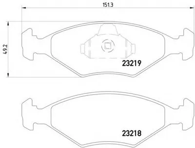 Комплект тормозных колодок, дисковый тормоз HELLA купить