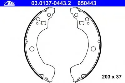 Комплект тормозных колодок ATE купить
