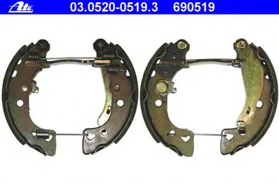 Комплект тормозных колодок Original ATE TopKit ATE купить