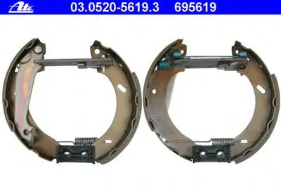 Комплект тормозных колодок Original ATE TopKit ATE купить