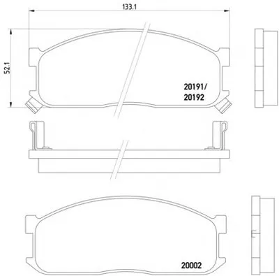 Комплект тормозных колодок, дисковый тормоз HELLA PAGID купить