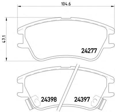 Комплект тормозных колодок, дисковый тормоз HELLA PAGID купить