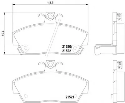 Комплект тормозных колодок, дисковый тормоз HELLA PAGID купить