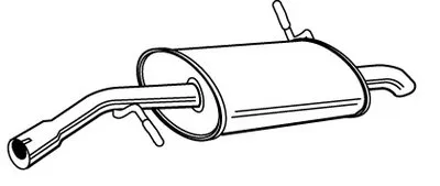 Глушитель выхлопных газов конечный WALKER купить