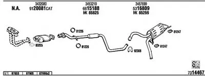 Система выпуска ОГ WALKER купить