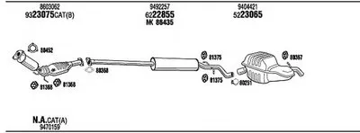 Система выпуска ОГ WALKER купить