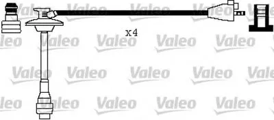 Комплект проводов зажигания VALEO купить