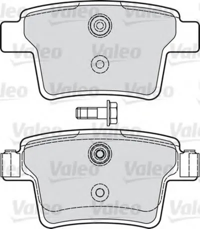 Комплект тормозных колодок, дисковый тормоз VALEO купить