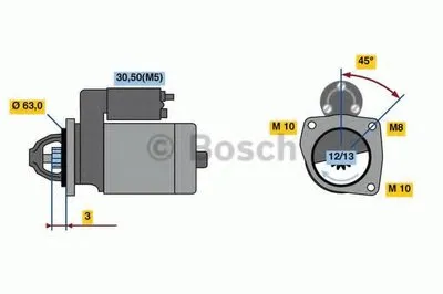 Стартер BOSCH купить