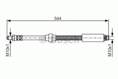 Тормозной шланг BOSCH купить