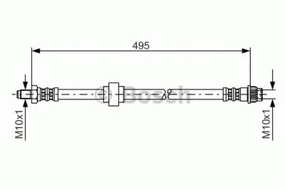Тормозной шланг BOSCH купить