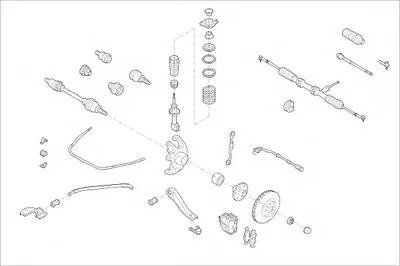 Подвеска колеса MONROE купить