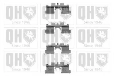 Комплектующие, колодки дискового тормоза QUINTON HAZELL купить