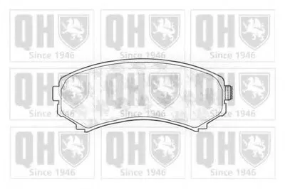 Комплект тормозных колодок, дисковый тормоз QUINTON HAZELL купить