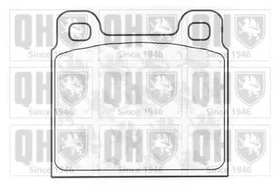Комплект тормозных колодок, дисковый тормоз QUINTON HAZELL купить