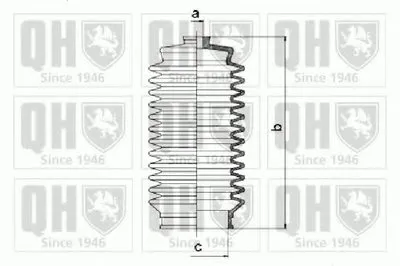 Комплект пылника, рулевое управление QUINTON HAZELL купить