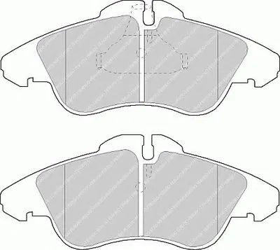 Комплект тормозных колодок, дисковый тормоз PREMIER FERODO купить