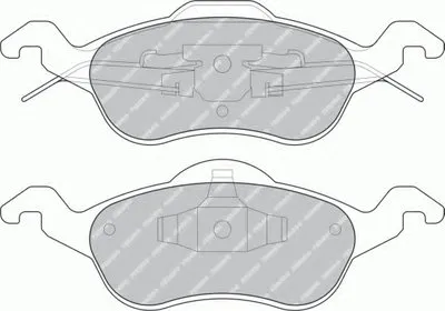 Комплект тормозных колодок, дисковый тормоз PREMIER FERODO купить