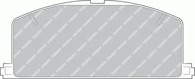 Комплект тормозных колодок, дисковый тормоз PREMIER FERODO купить