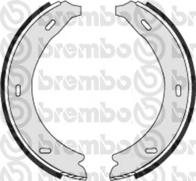 Комплект тормозных колодок, стояночная тормозная система BREMBO купить
