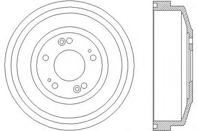 Тормозной барабан HELLA PAGID купить