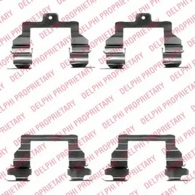 Комплектующие, колодки дискового тормоза DELPHI купить