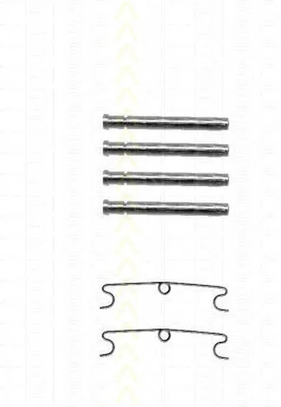 Комплектующие, колодки дискового тормоза TRISCAN купить