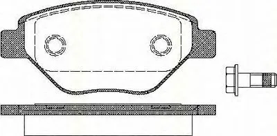 Комплект тормозных колодок, дисковый тормоз TRISCAN купить