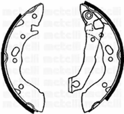 Комплект тормозных колодок METELLI купить
