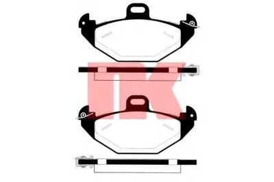 Комплект тормозных колодок, дисковый тормоз NK купить
