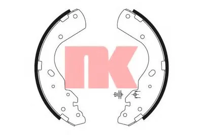 Комплект тормозных колодок NK купить
