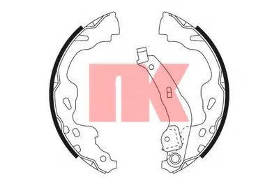 Комплект тормозных колодок NK купить