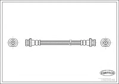Тормозной шланг CORTECO купить