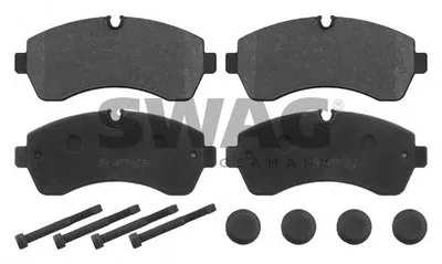 Комплект тормозных колодок, дисковый тормоз SWAG купить