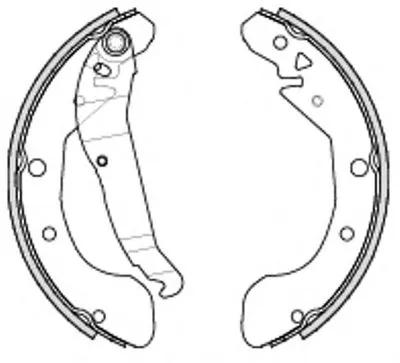 Комплект тормозных колодок REMSA купить