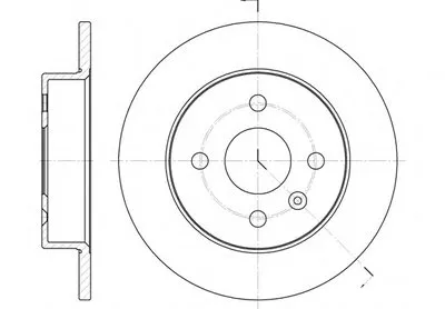 Тормозной диск REMSA купить