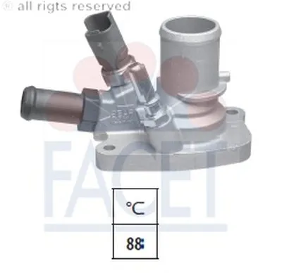 Термостат, охлаждающая жидкость FACET купить