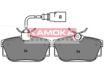Комплект тормозных колодок, дисковый тормоз KAMOKA KAMOKA купить