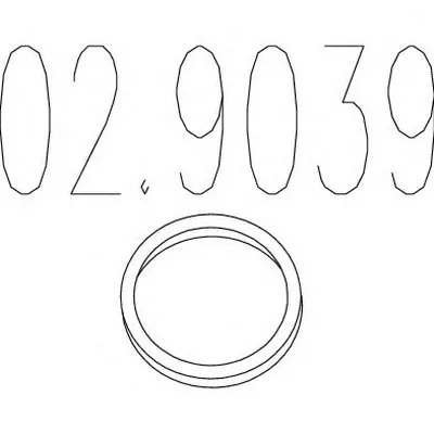 Прокладка, труба выхлопного газа MTS купить