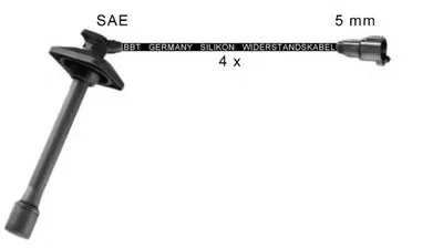 Комплект проводов зажигания BBT купить