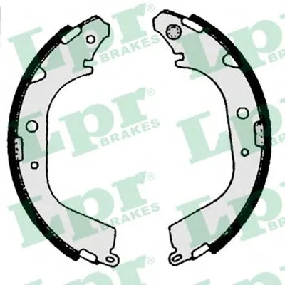 Комплект тормозных колодок LPR купить