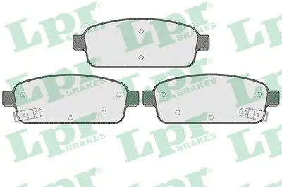 Комплект тормозных колодок, дисковый тормоз LPR купить