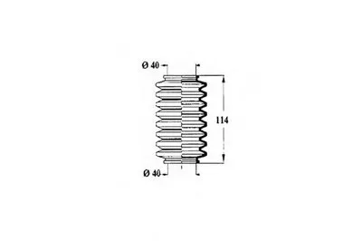 Пыльник, рулевое управление OCAP купить