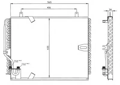 Конденсатор, кондиционер NRF купить