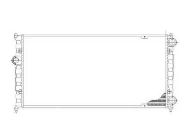 Радиатор, охлаждение двигателя NRF купить