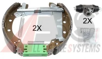 Комплект тормозных колодок SMARTKIT A.B.S. купить