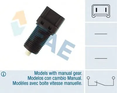 Выключатель фонаря сигнала торможения FAE купить